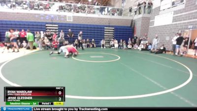 235 lbs Round 1 - Jesse Glessner, Unattached vs Ryan Wardlaw, Small Town Wrestling