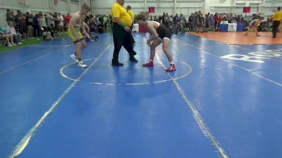 C-160 lbs Round Of 32 - Drew Ladach, MI vs Dylan Nichols, WV