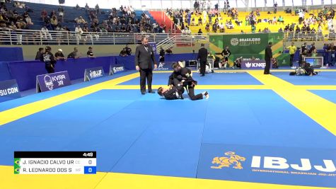 JOSE IGNACIO CALVO URZUA vs RANTER LEONARDO DOS SANTOS 2024 Brasileiro Jiu-Jitsu IBJJF