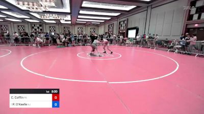 132 lbs Consi Of 8 #1 - Cole Coffin, Pa vs Patrick O'Keefe, Nj