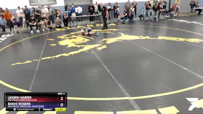 71 lbs Round 2 - Jaxsen Harris, Mid Valley Wrestling Club vs Bodhi Rogers, Avalanche Wrestling Association