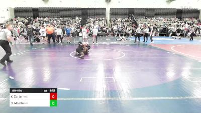 128-H lbs Round Of 64 - Yasin Carter, Immortals Wrestling Club vs David Mballa, Wilson