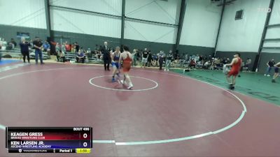 175 lbs Round 3 - Keagen Gress, Braves Wrestling Club vs Ken Larsen Jr., Ascend Wrestling Academy