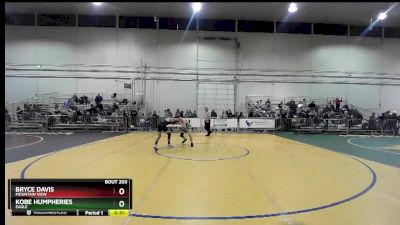 126 lbs Cons. Round 2 - Bryce Davis, Mountain View vs Kobe Humpheries, Eagle