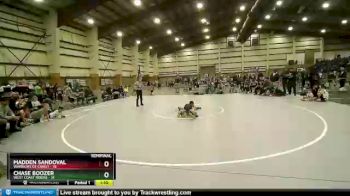 92 lbs Semis & Wb (16 Team) - CHASE BOOZER, West Coast Riders vs Madden Sandoval, Warriors Of Christ