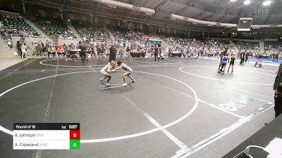 55 lbs Round Of 16 - Andrew Johnson, Pitbull Wrestling Academy vs Avlyn Copeland, Springdale Youth Wrestling