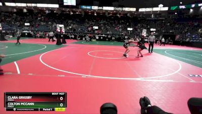 130 lbs Quarterfinal - Clara Grigsby, PWCA vs Colton Mccann, PWCA