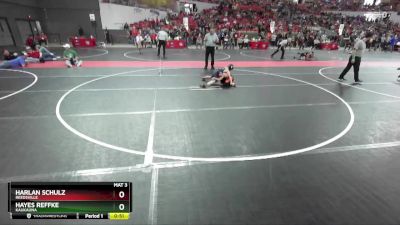 69 lbs Cons. Semi - Hayes Reffke, Kaukauna vs Harlan Schulz, Reedsville