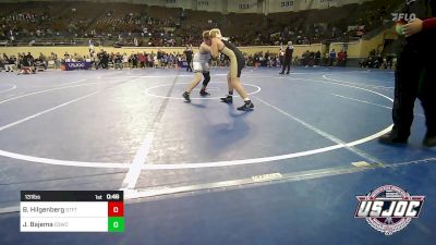 131 lbs Consi Of 4 - Balen Hilgenberg, Standfast vs John Bajema, D3 Wrestling Cluib