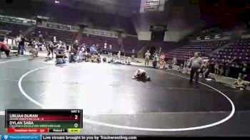 77 lbs Round 3 (10 Team) - Urijah Duran, Duran Wrestling Club vs Dylan Saba, Colorado Regulators Wrestling Club