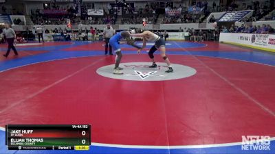 1A-4A 152 Quarterfinal - Elijah Thomas, Escambia County vs Jake Huff, St James