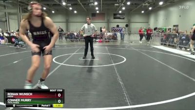 215 lbs Quarterfinal - Ronan Wunsch, Maize vs Conner Murry, Trailhands