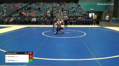 174 lbs Quarterfinal - Abner Romero, Unattached vs Parker Benekas, Northern Colorado