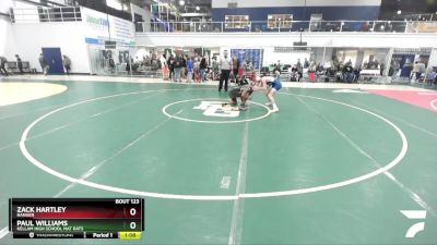 109 lbs Quarterfinal - Paul Williams, Kellam High School Mat Rats vs Zack Hartley, Ranger