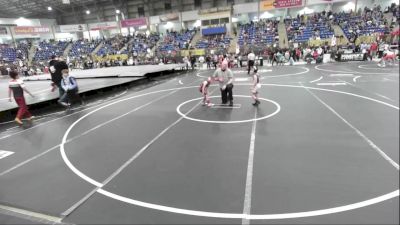 46 lbs Consi Of 8 #2 - Dash Sanchez, Montrose Elite vs Jayden Guevara, Top Notch