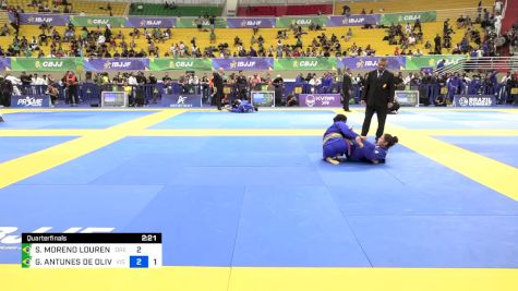 SABRINA MORENO LOURENÇO vs GABRIELLY ANTUNES DE OLIVEIRA 2024 Brasileiro Jiu-Jitsu IBJJF