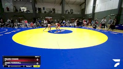 120 lbs Quarterfinal - Paliku Chang, HI vs Owen Marshall, WA