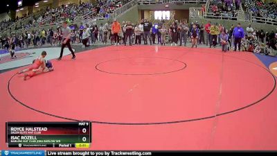 84 lbs Champ. Round 1 - Royce Halstead, Salem Elite Mat Club vs Isac Rozell, Barlow Mat Club (DBA Barlow Wr