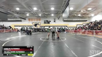 155 lbs Cons. Round 1 - Alexis Ruiz, Monterey vs Andrea Diaz, Soledad