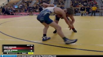 125 lbs Cons. Round 3 - Ryan Goddard, UW-Eau Claire vs Ashton Ackman, Rochester-CTC