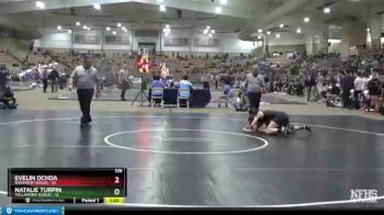 126 lbs Semis (4 Team) - Evelin Ochoa, Rossview (Girls) vs Natalie Turpin, Tullahoma (Girls)