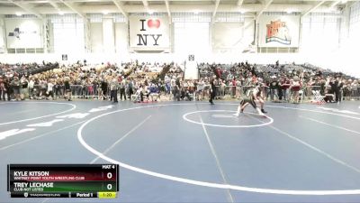 131 lbs Champ. Round 1 - Trey LeChase, Club Not Listed vs Kyle Kitson, Whitney Point Youth Wrestling Club