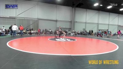 45 lbs Quarterfinal - Harley Beckley, Eastside Assassins vs Adria Brigge, MOJO Girls