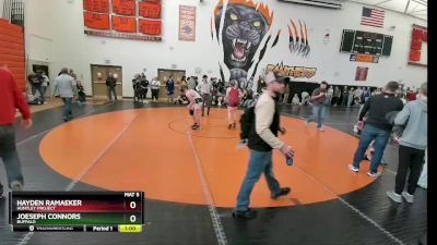 138 lbs 3rd Place Match - Hayden Ramaeker, Huntley Project vs Joeseph Connors, Buffalo