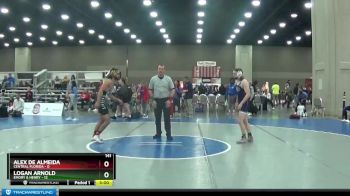 141 lbs Finals (8 Team) - Logan Arnold, Emory & Henry vs Alex De Almeida, Central Florida