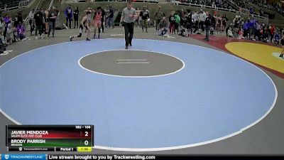 106 lbs Round 4 - Brody Parrish, Irrigon vs Javier Mendoza, Salem Elite Mat Club