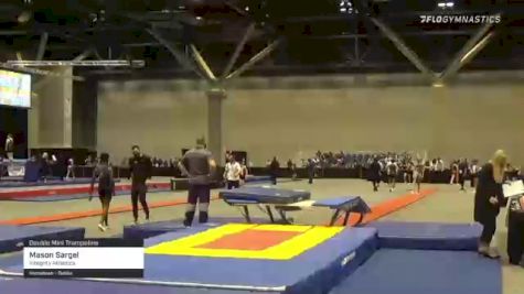 Mason Sargel - Double Mini Trampoline, Integrity Athletics - 2021 USA Gymnastics Championships