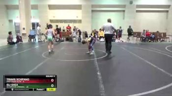 72 lbs Round 5 (6 Team) - Travis Schifano, East Coast Elite vs Eli Shea, U2 Upstate Uprising