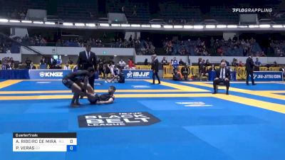 ATHOS RIBEIRO DE MIRANDA vs PEDRO VERAS 2019 World IBJJF Jiu-Jitsu No-Gi Championship