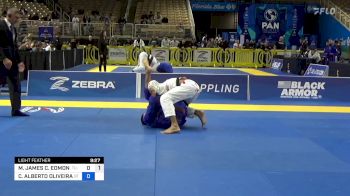 MALACHI JAMES C. EDMOND vs CARLOS ALBERTO OLIVEIRA DA SILVA 2024 Pan Jiu Jitsu IBJJF Championship