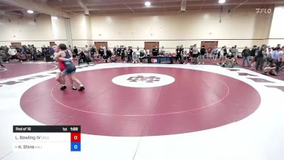 71 kg Rnd Of 16 - Leister Bowling IV, Colorado Top Team Wrestling Club vs Kaleb Shine, Kalispell Wrestling Club