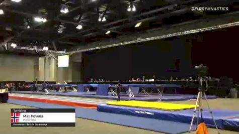 Max Poveda - Tumbling, World Elite - 2021 USA Gymnastics Championships