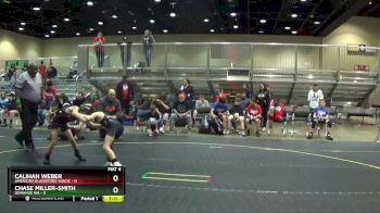 67 lbs Finals (2 Team) - Chase Miller-Smith, Donahue WA vs Calihan Weber, American Gladiators-Havoc
