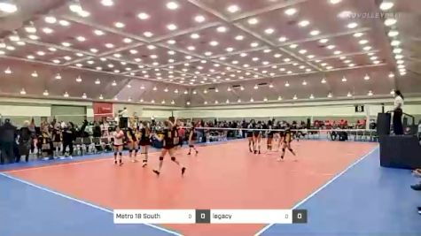 Metro 18 South vs legacy - 2022 JVA Charm City Challenge presented by Nike