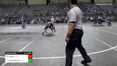 149 lbs Quarterfinal - Brandon Kidd Jr., Rochester vs Frankie Gissendanner, Niagara