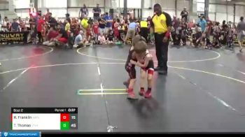 40 lbs Round 1 (4 Team) - Tighe Thomas, Steel Valley Pscychos vs Rowan Franklin, Ares