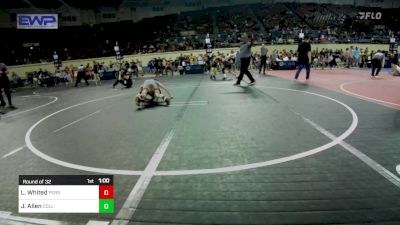 80 lbs Round Of 32 - Logan Whited, Perry Wrestling Academy vs Jackie Allen, Collinsville Cardinal Youth Wrestling