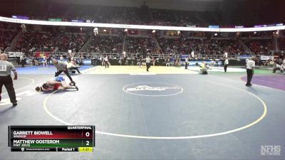 II-215 lbs Quarterfinal - Garrett Bidwell, Windsor vs Matthew Oosterom, Port Jervis