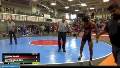 132 lbs Semifinal - Johnny Ibanez, Vista vs Santiago Pacheco, Central Union