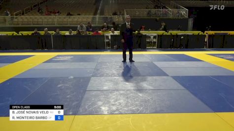 BRUNO JOSÉ NOVAIS VELOSO DA SILV vs RAFAEL MONTEIRO BARBOSA 2024 Pan Jiu Jitsu IBJJF Championship