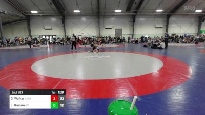 112 lbs Rr Rnd 2 - Gavin Walker, Guerrilla Wrestling Academy vs Lane Broome, Dendy Trained Wrestling