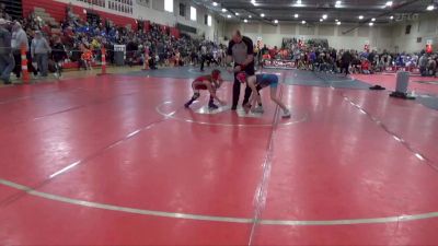 100 lbs Round 2 - Ariana Pickar, Scoring Edge vs Cora Bighley, Somerset Wrestling