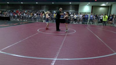 106 lbs Consi Of 32 #2 - Madison Carroll, FL vs Senna Grassman, TN