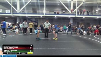 88 lbs Round 4 (8 Team) - Brady Zabriskie, Iron Horse vs Christian Stamis, Bitetto Trained