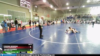 92 lbs Champ. Round 1 - Tayson Ramirez, East Idaho Elite vs Cooper Sessions, Wyoming Underground