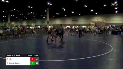 182 lbs Round 3 (16 Team) - Tucker Shepardson, Montana Sidney vs Trey Hill, Naples Wrestling